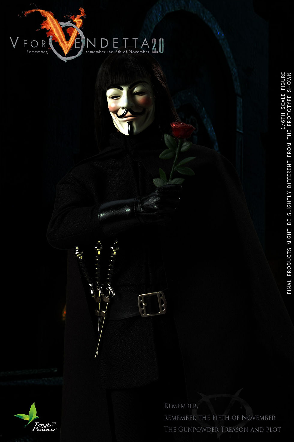 Thumbnail: Toys Power 1/6 V for Vendetta 2.0 CT-013B