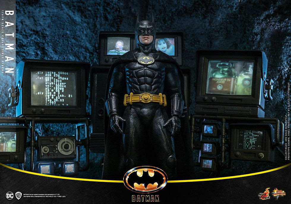 Thumbnail: Batman (1989) Movie Masterpiece Action Figure 1/6 Batman 30 cm