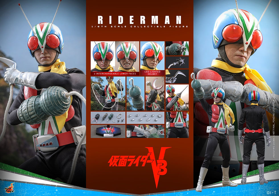 Thumbnail: Kamen Rider  V3 1/6 Riderman TMS185