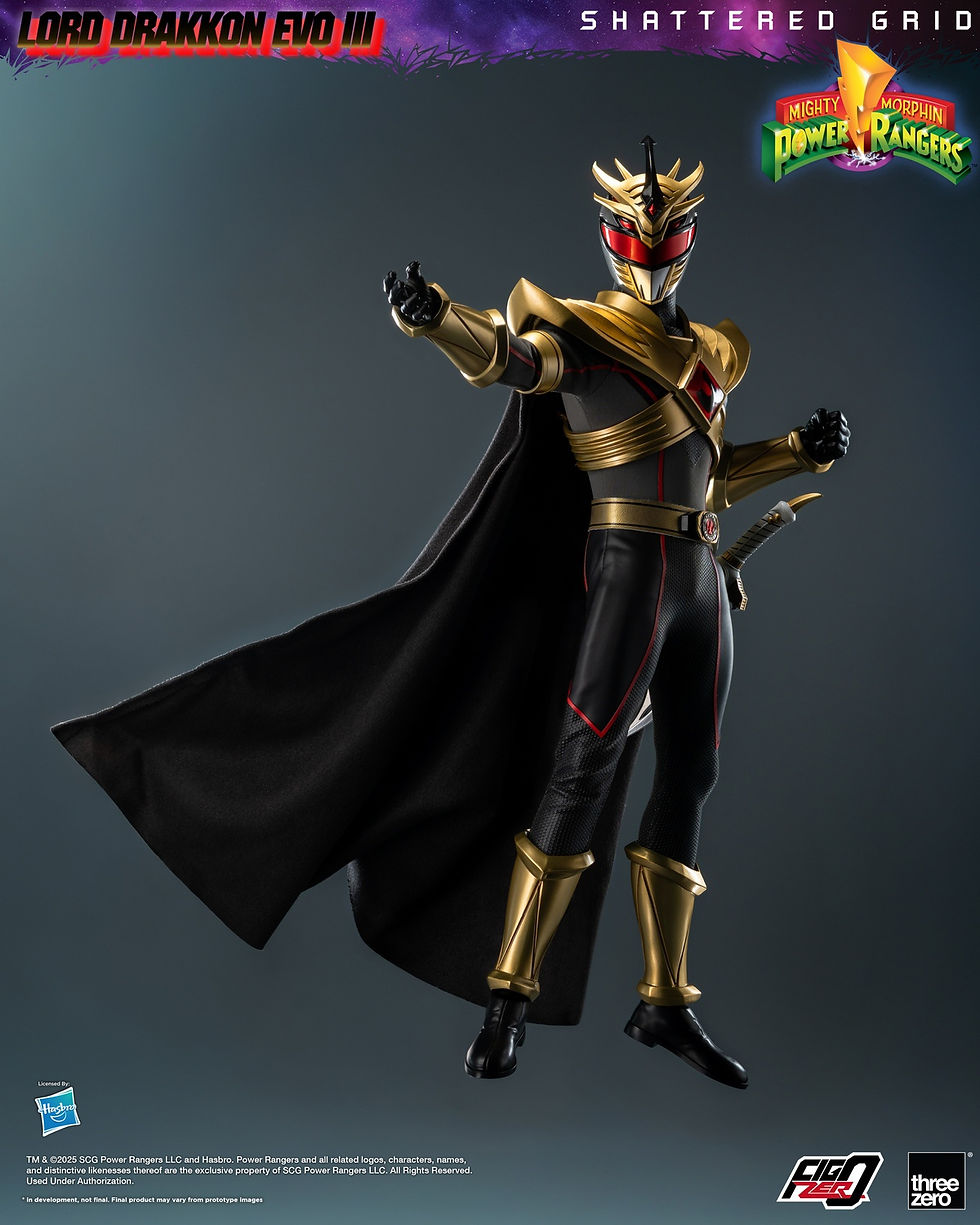 Miniatura: Threezero Power Ranger Mighty Morphin 1/6 Lord Drakkon Evo III