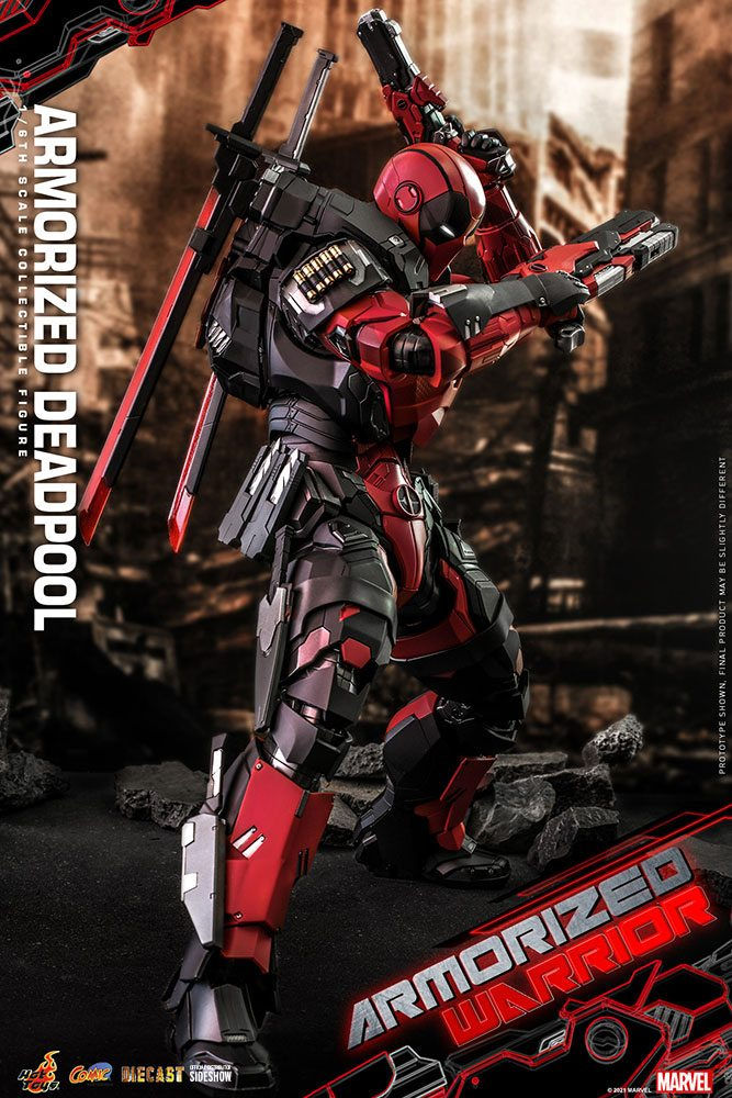 Thumbnail: Marvel Comic Masterpiece Action Figure 1/6 Armorized Deadpool 33 cm