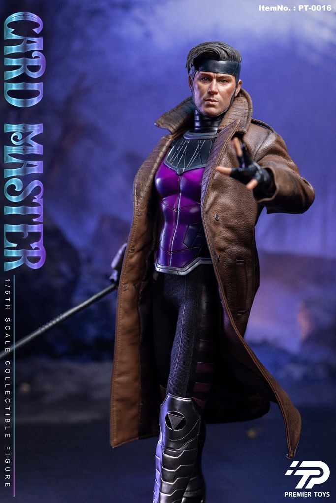 Miniatura: Premier Toys Card Master 1/6 Gambit PT-0016