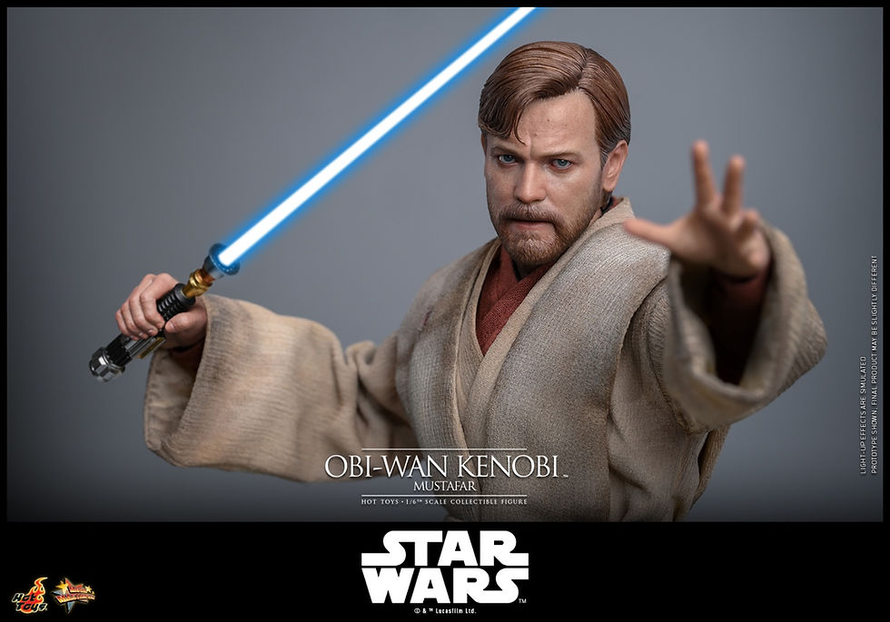 Miniatura: Star Wars 3: Revenge of the Sith 1/6 Obi-Wan Kenobi (Mustafar) MMS843