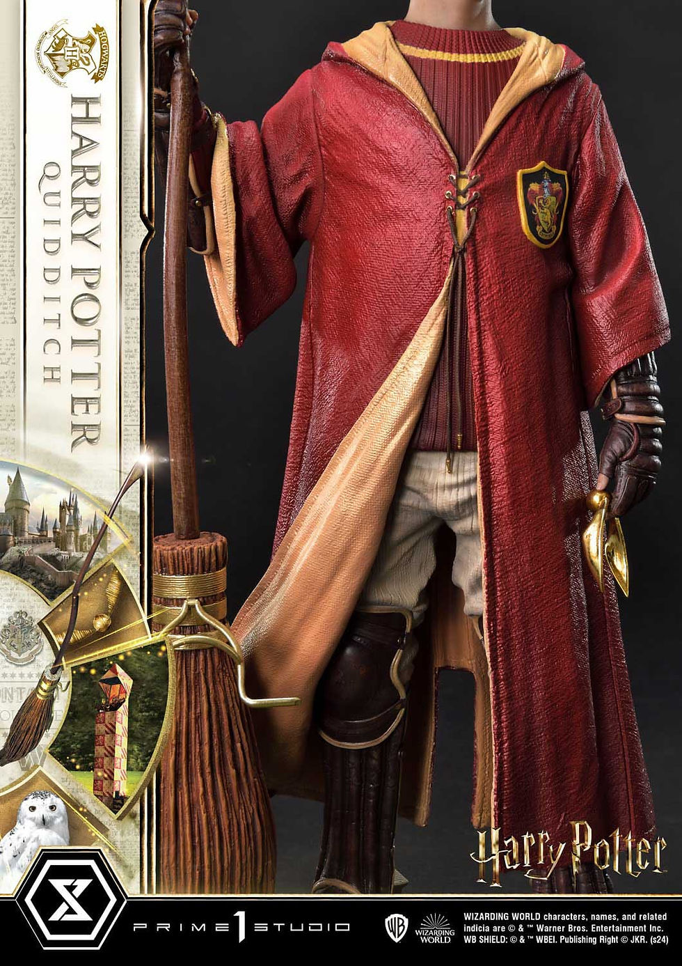Miniatura: Harry Potter Prime Collectibles Statue 1/6 Harry Potter Quidditch Edition 31 cm