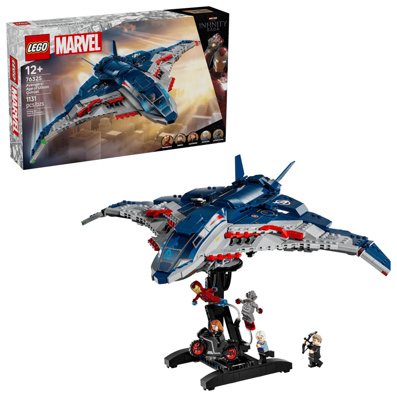 Lego 76325 Marvel - Avengers: Age of Ultron Quinjet