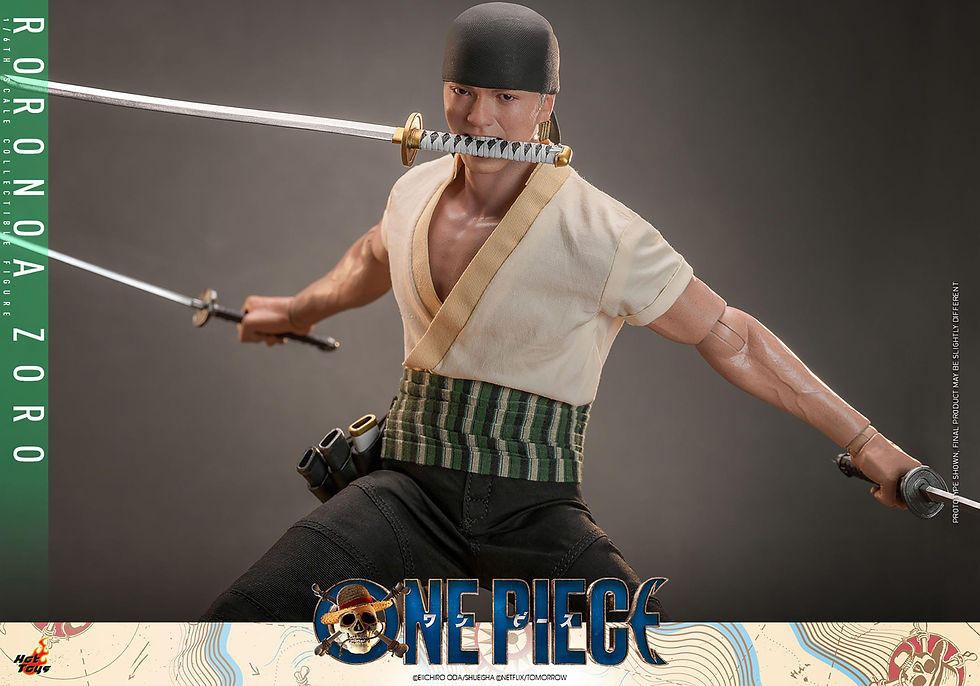 Thumbnail: One Piece (Netflix) Action Figure 1/6 Roronoa Zoro 31 cm