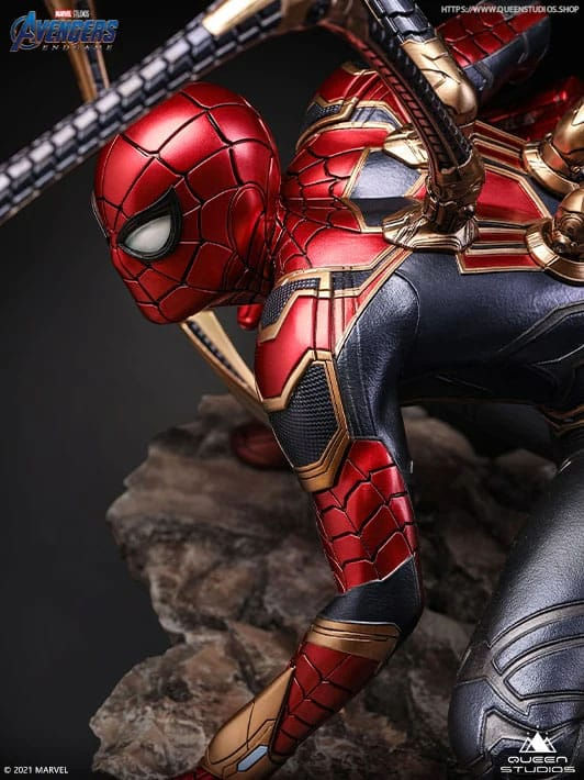 Miniatura: Avengers Endgame Statue 1/4 Iron Spider-Man Premium Version by  Queen Studios