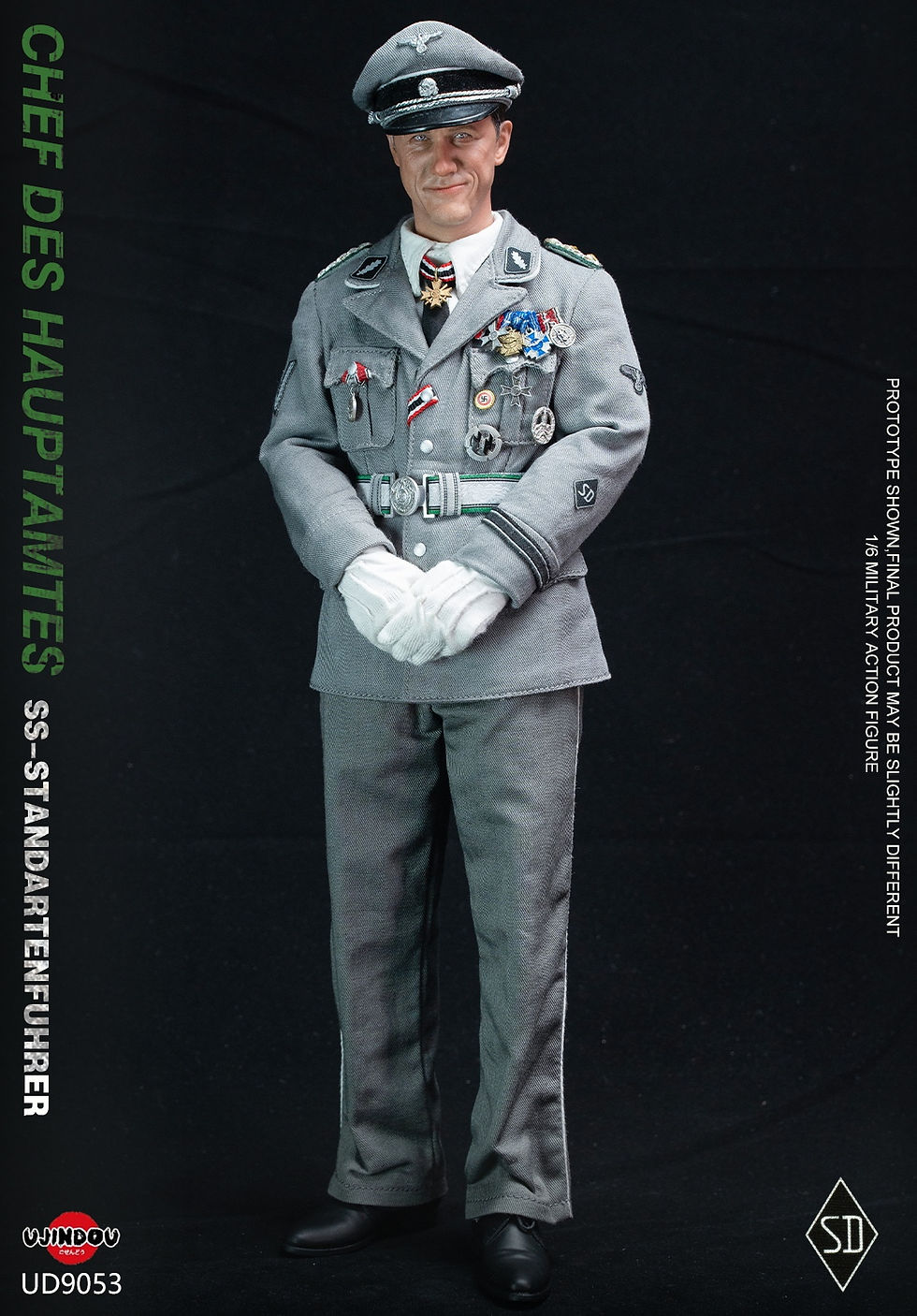 Miniatura: UJINDOU  Inglorious Bastards 1/6 Chef Des Hauptamtes Hans Landa UD9053