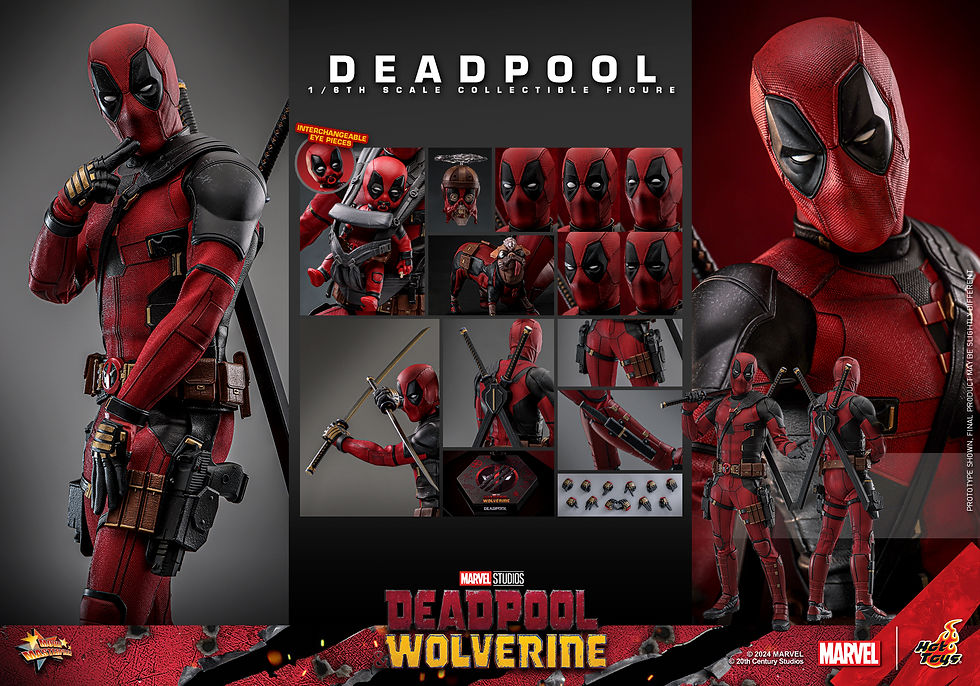 Miniatura: Deadpool & Wolverine: Deadpool 1/6 Normal Version MMS746