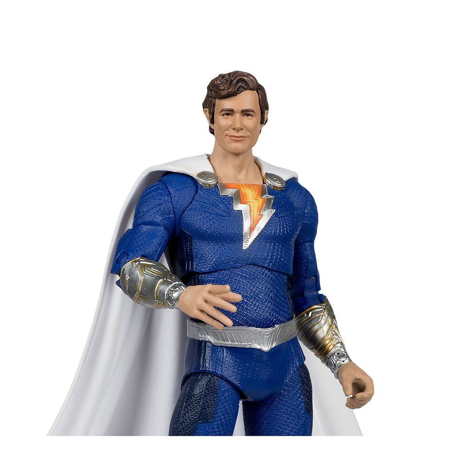 Miniatura: Pack of 2 Shazam (Battle Damage) & Freddie Freeman (Gold Label) 18 cm