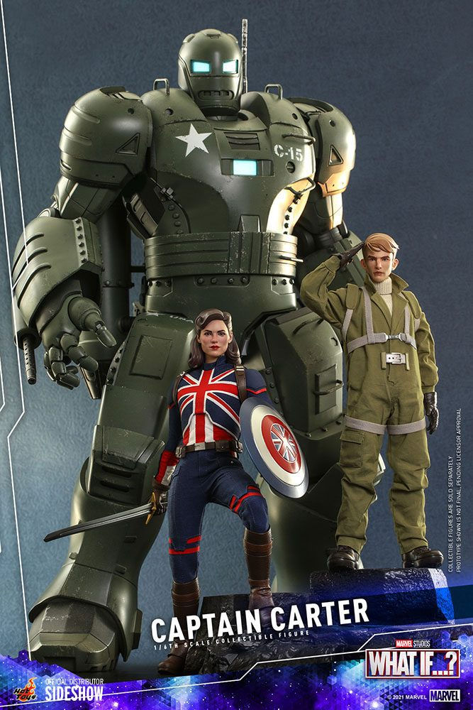 Thumbnail: What If...? Action Figure 1/6 Captain Carter 29 cm