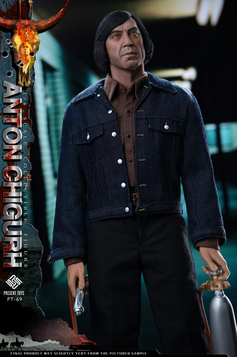 Miniatura: Non è un paese per vecchi Anton Chigurh 1/6 The killer