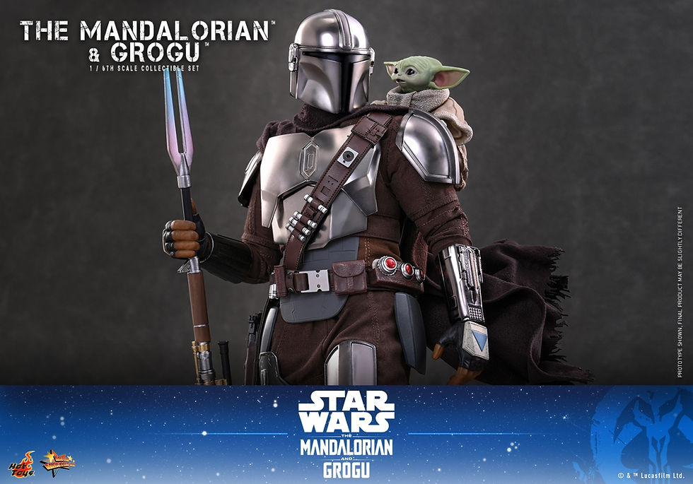 Thumbnail: Star Wars: The Mandalorian and Grogu 1/6 The Mandalorian & Grogu MMS871