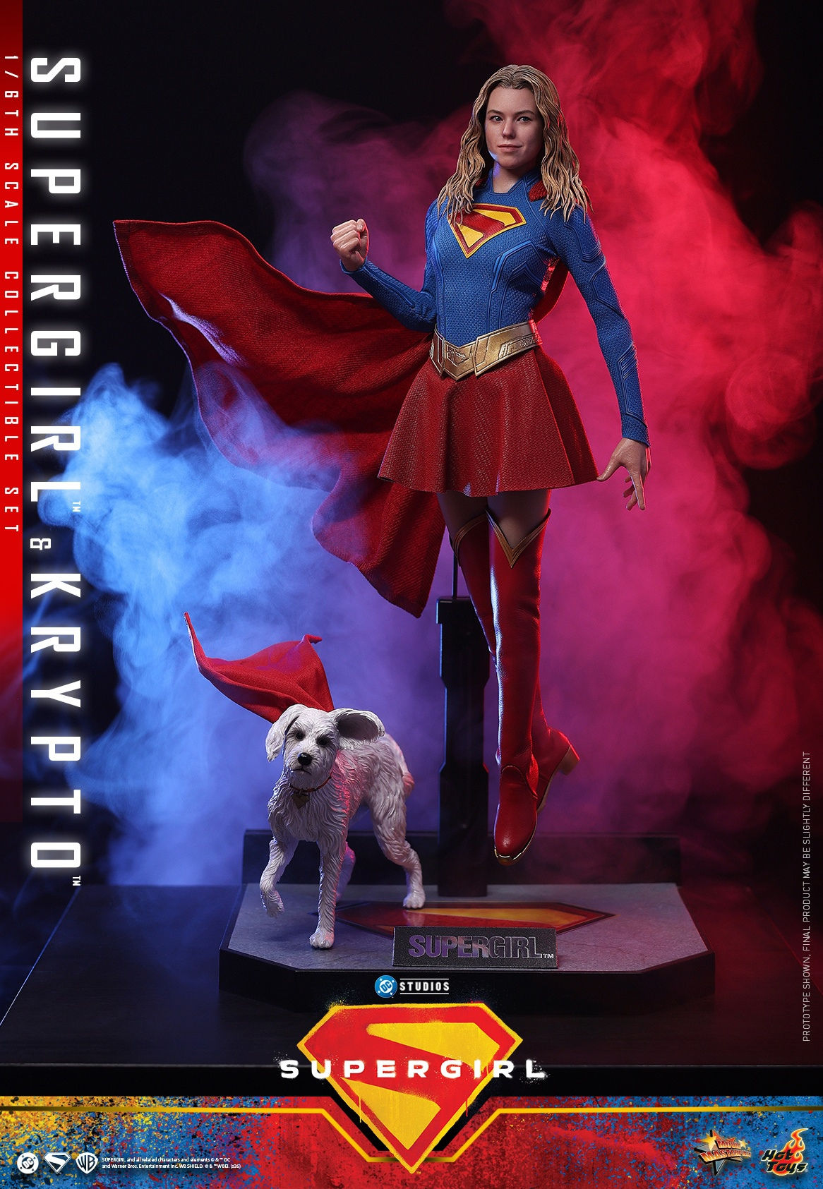 Supergirl 1/6 Supergirl & Krypto MMS869
