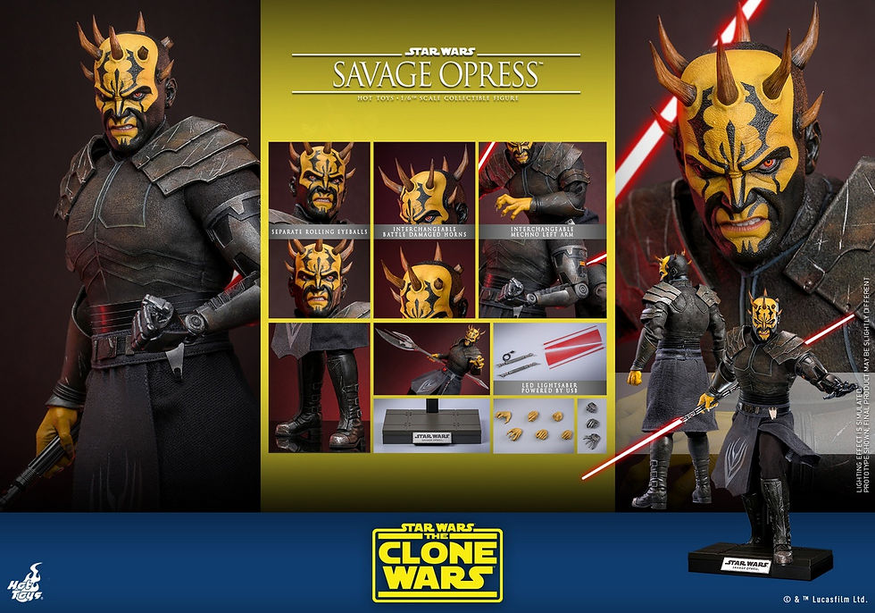 Thumbnail: Star Wars: The Clone Wars 1/6 Savage Opress TMS136