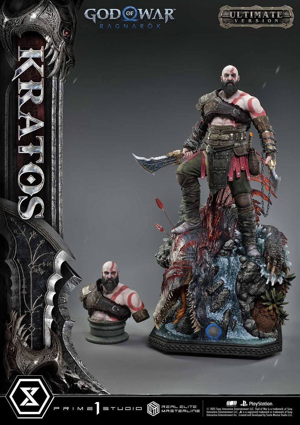 Thumbnail: God of War: Ragnarok 1/3 Kratos Ultimate Ed. REMGOW-01UT