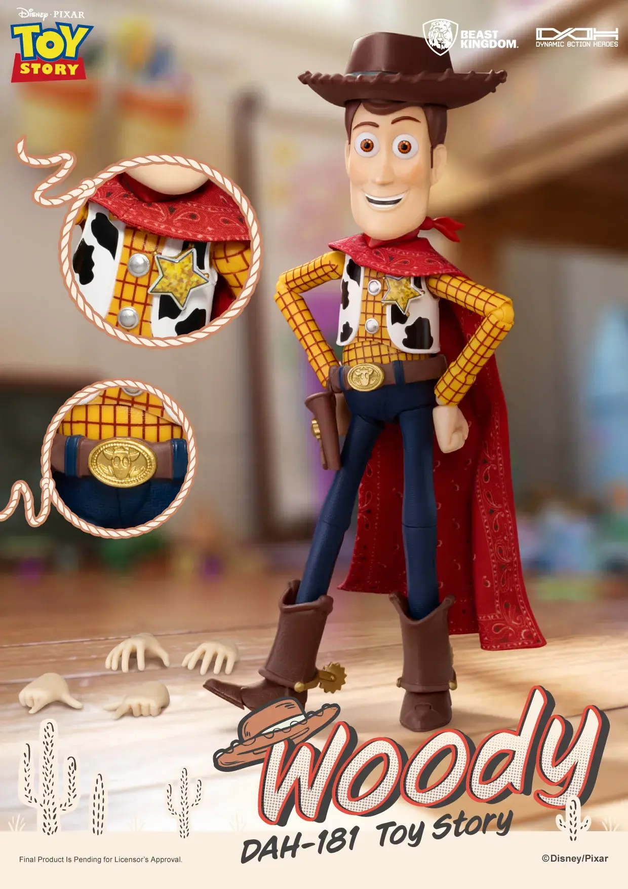 Toy Story Woody Action figure 23 cm DAH-181
