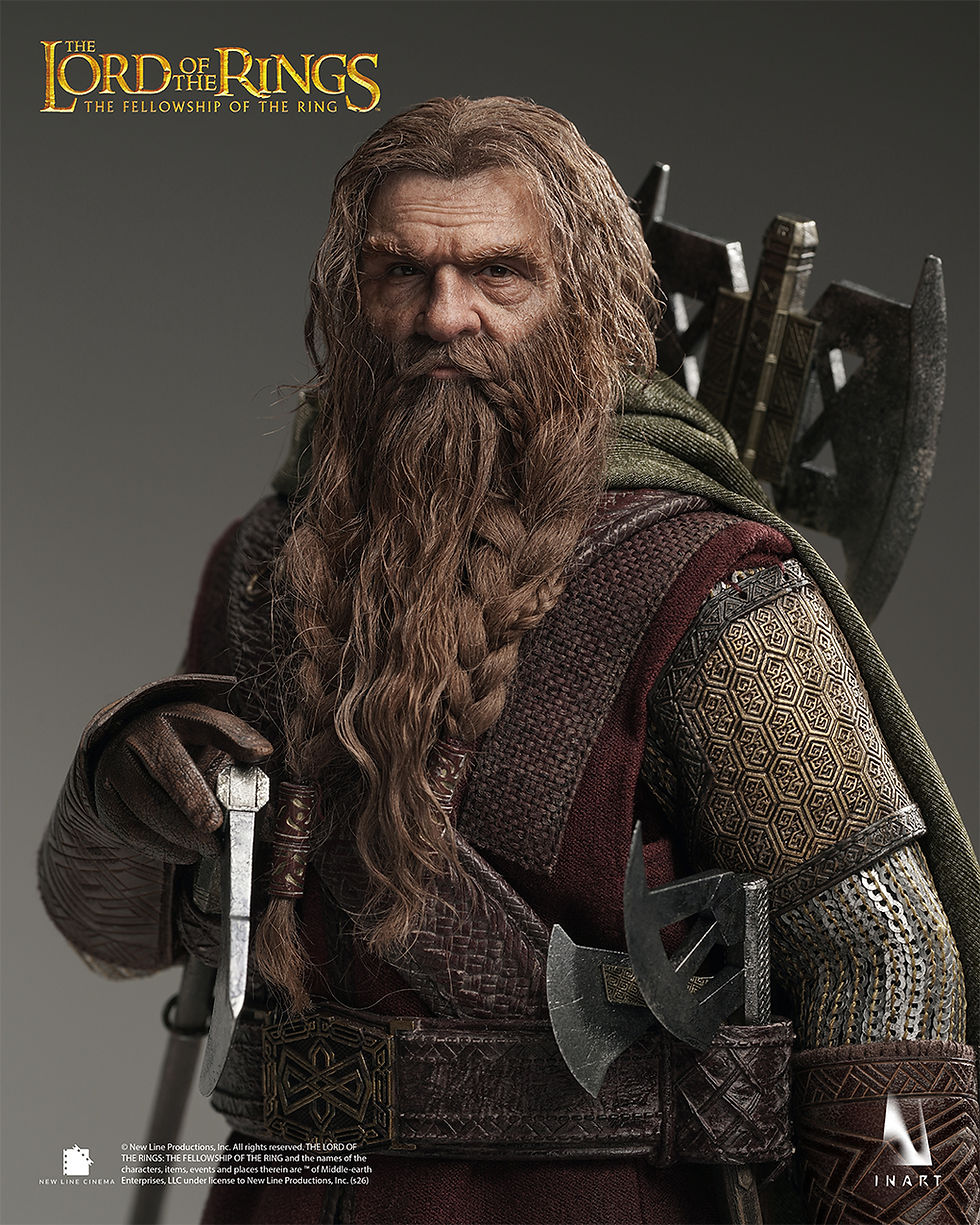 Miniatura: INART Lord of the Rings 1/6 Gimli Ag A033