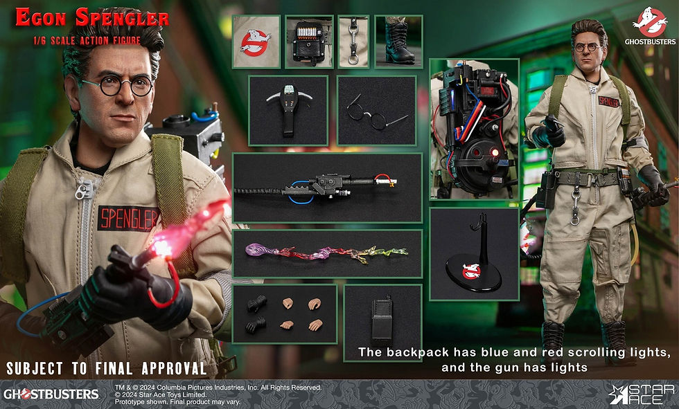 Thumbnail: STAR ACE Ghostbusters 1/6 Egon Spengler SA0152