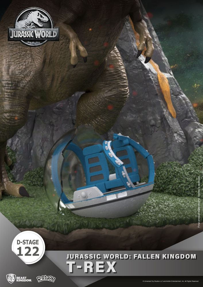 Thumbnail: Jurassic World: Fallen Kingdom D-Stage PVC Diorama T-Rex 13 cm