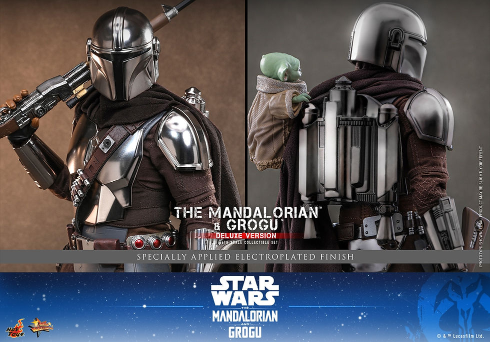 Thumbnail: Star Wars: The Mandalorian and Grogu 1/6 The Mandalorian & Grogu DX ver. MMS872