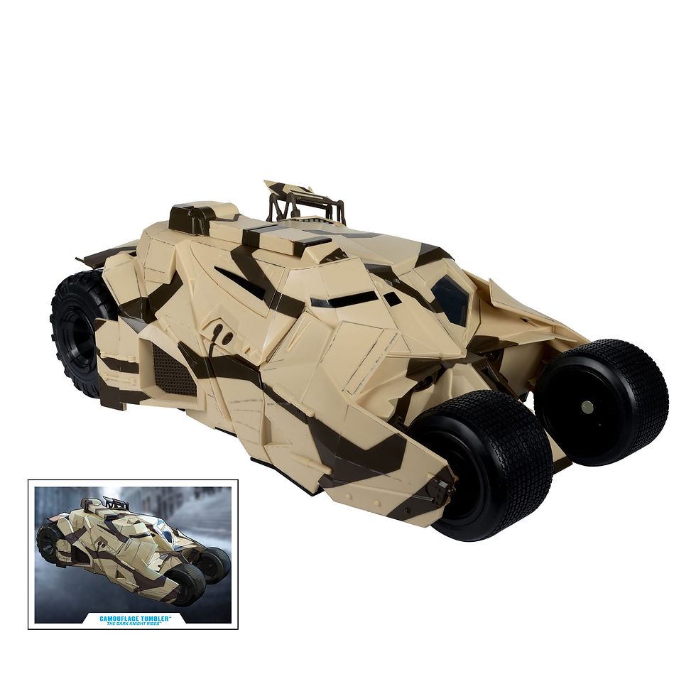 Thumbnail: DC Multiverse Vehicle Tumbler Camouflage (The Dark Knight Rises) (Gold Label) 18