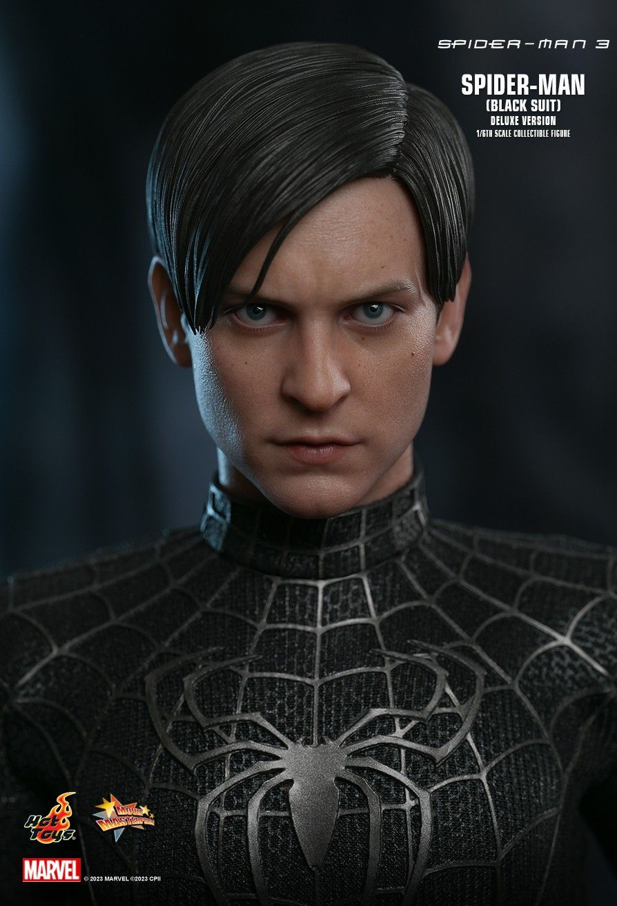 Thumbnail: Spider-man 3  Spider-man (black Suit) 1/6 Deluxe Edition 30 cm