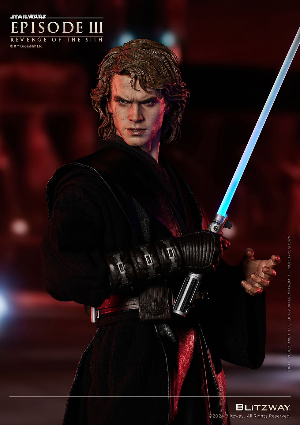 Thumbnail: Star Wars: Episode 3 Anakin Skywalker 1/4 "Action Statue" Normal Ed. BW-SS-22901