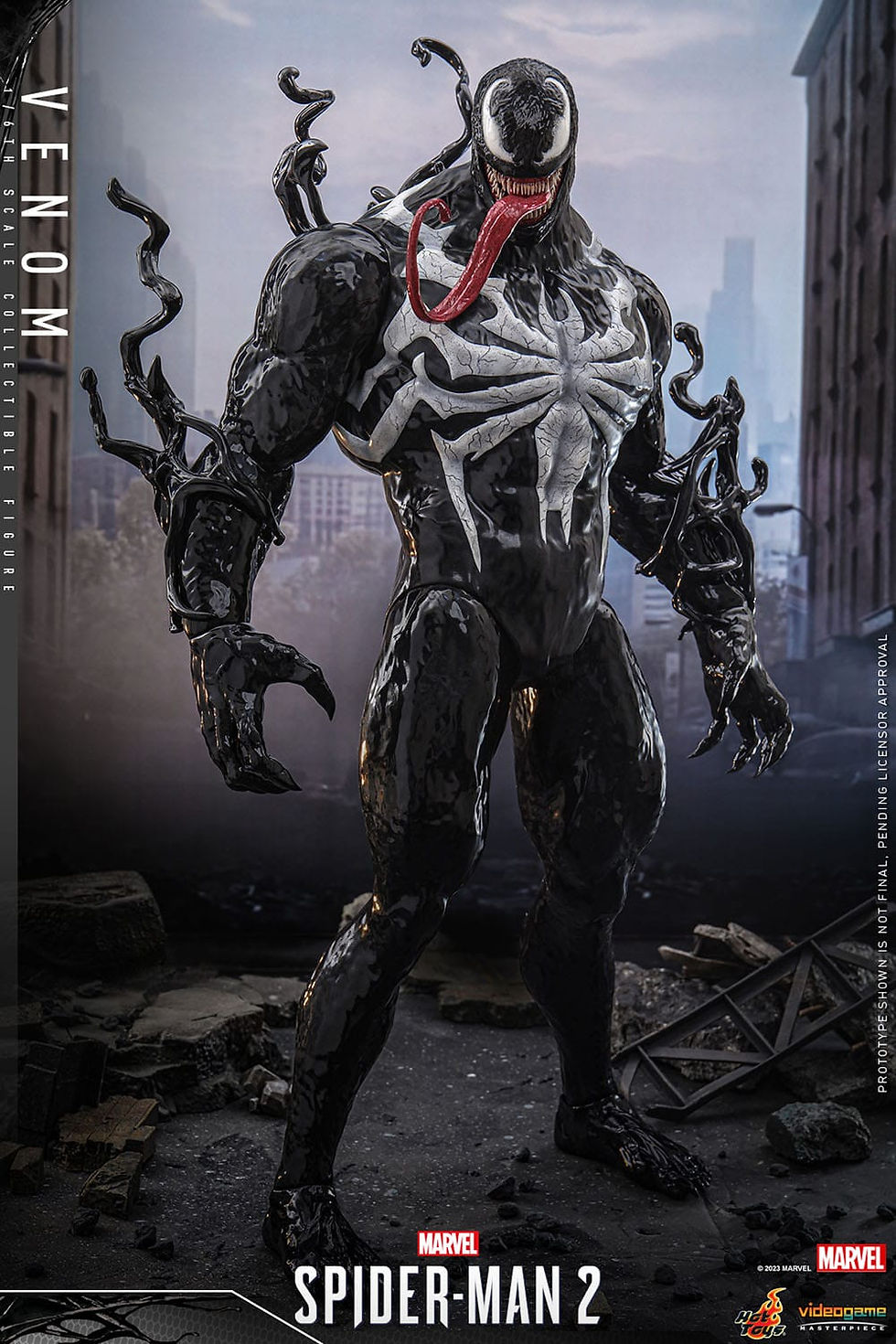 Thumbnail: Spider-Man 2 Videogame Masterpiece Action Figure 1/6 Venom 53 cm