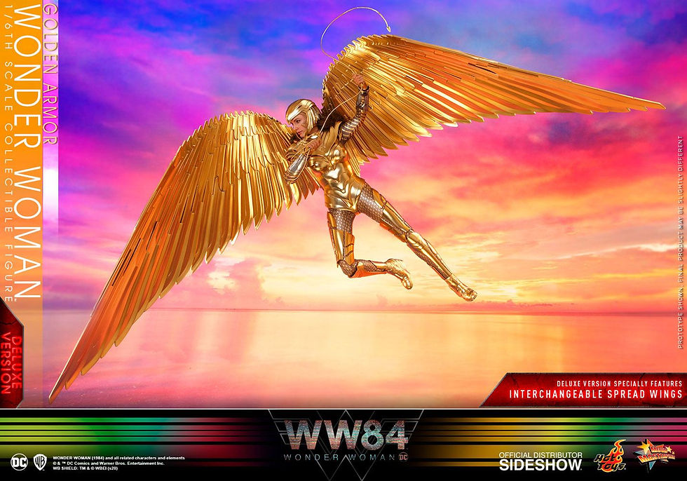 Thumbnail: Wonder Woman 1984  1/6 Golden Armor Wonder Woman (Deluxe) by Hot Toys