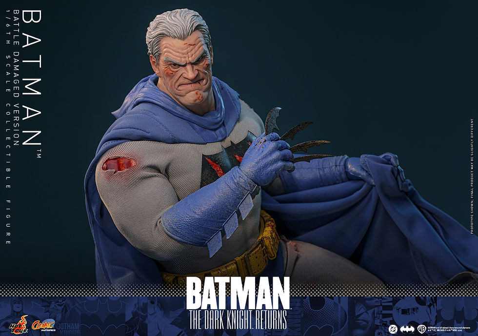 Thumbnail: Batman: The Dark Knight Returns 1/6  Batman Battle Damage  CMS031