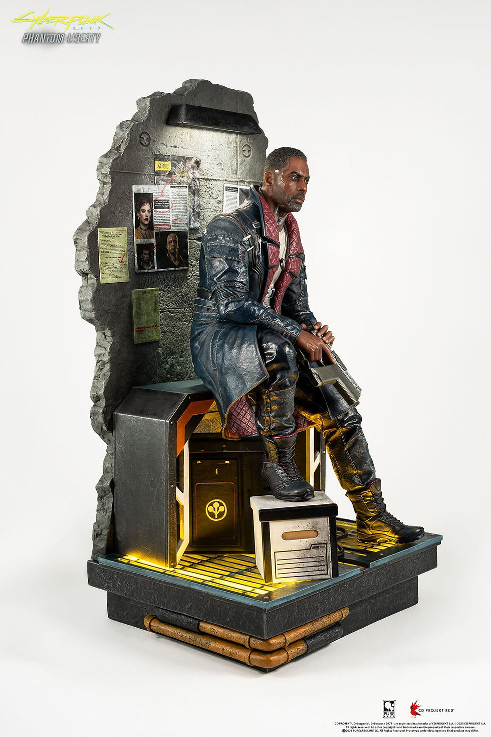 Thumbnail: Cyberpunk 2077 Phantom Liberty Statue 1/4 Solomon Reed 55 cm
