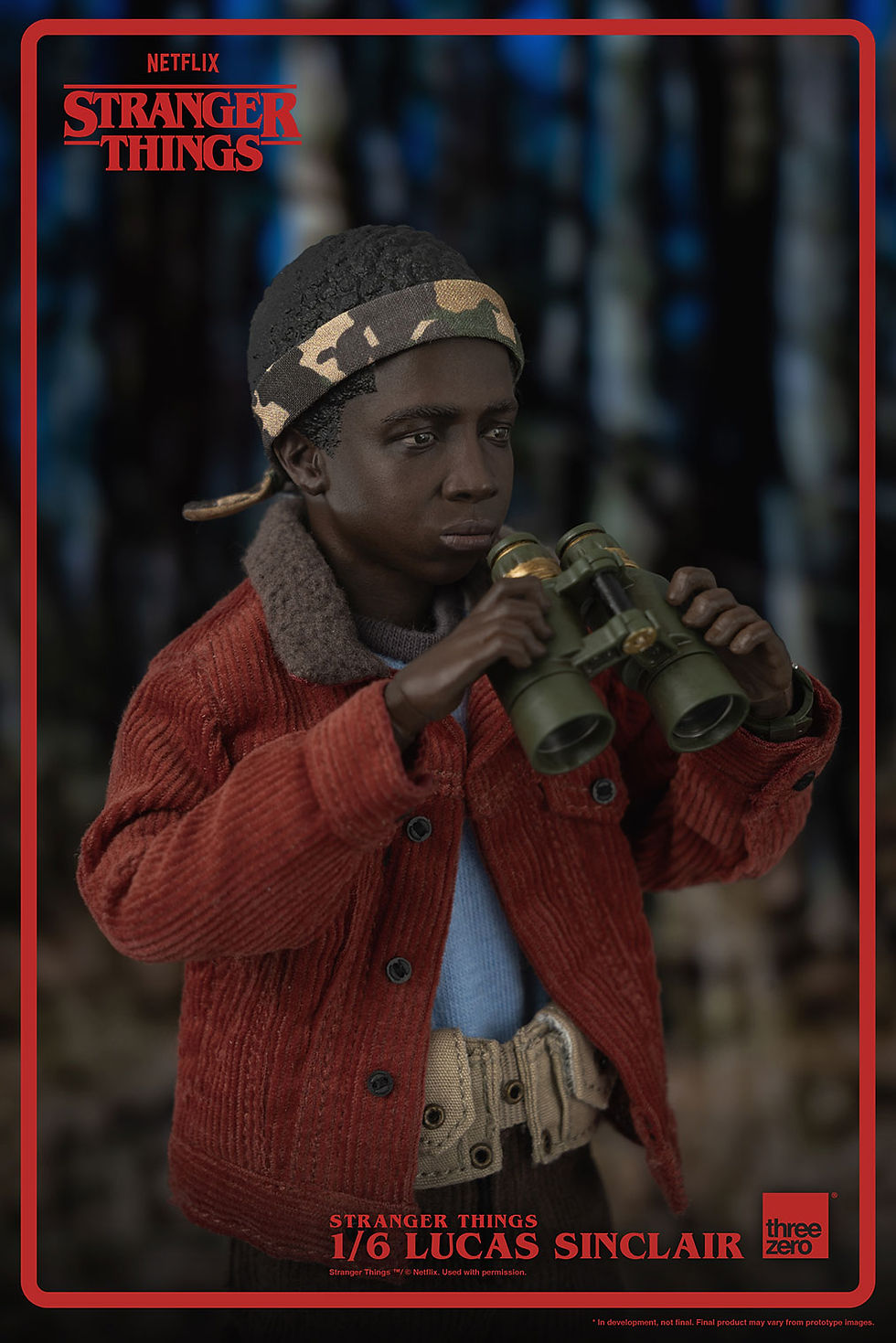 Miniatura: Stranger Things Action Figure 1/6 Lucas Sinclair 23 cm