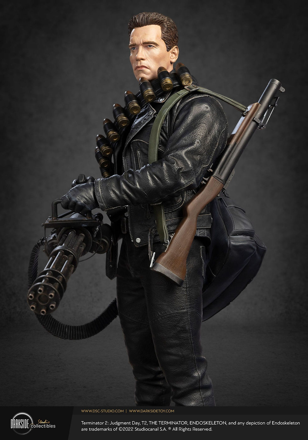 Miniatura: Terminator 2 Judgement Day 1/3 T-800 30th Anniversary Ultimate Signature 69 cm