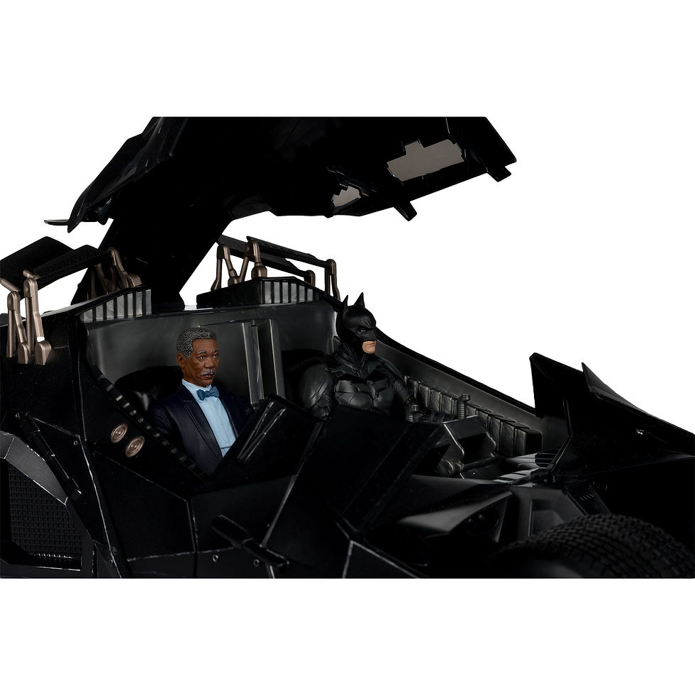 Miniatura: DC Multiverse Vehicle Tumbler with Lucuis Fox (The Dark Knight) (Gold Label)