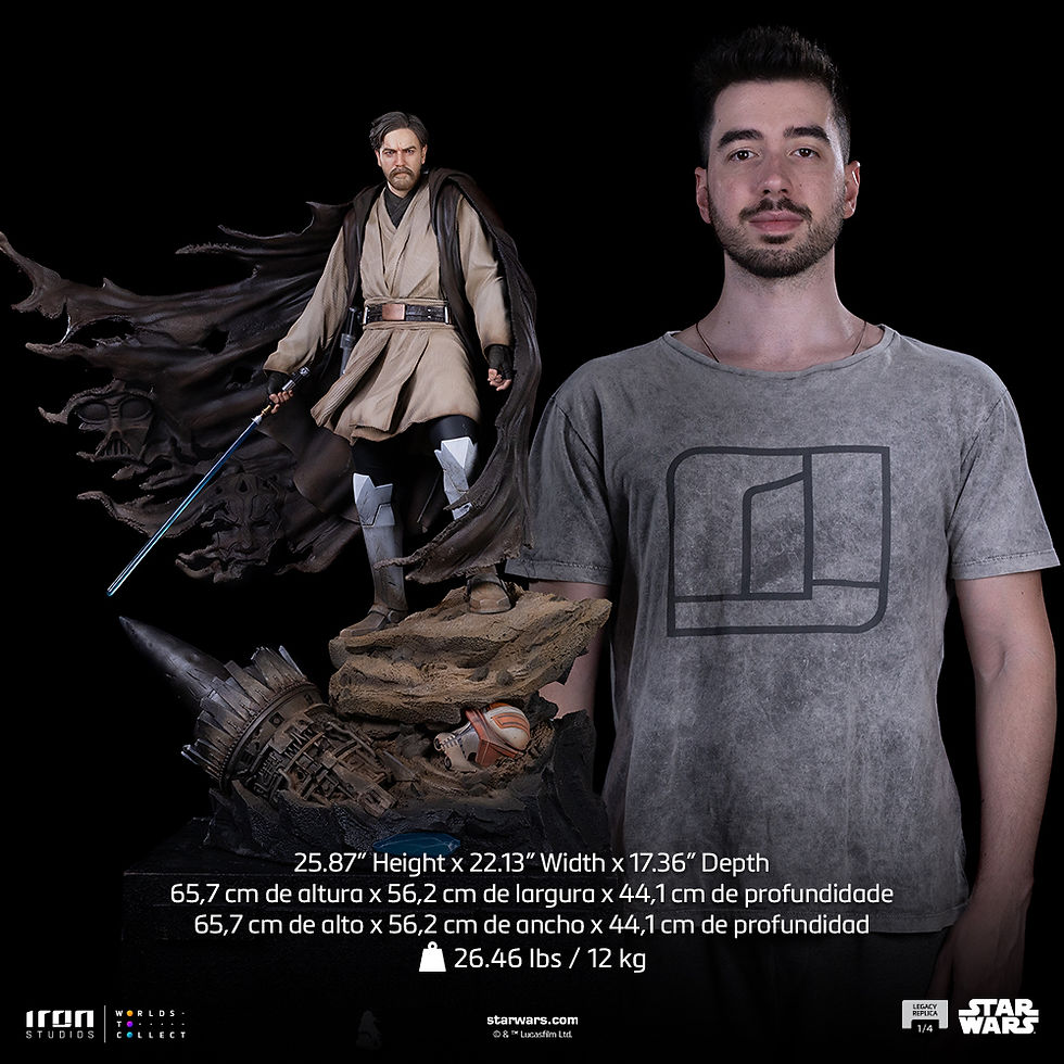 Miniatura: Iron Studios Obi-Wan Kenobi Signatures   Star Wars 1/4 Legacy Replica