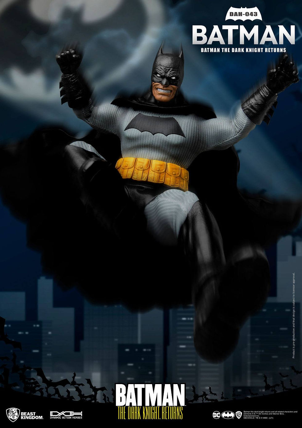Miniatura: Batman The Dark Knight Return Dynamic 8ction Heroes Action Figure 1/9 Batman 21