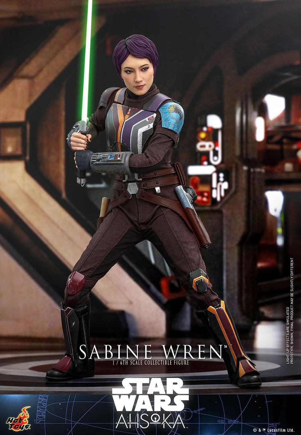 Thumbnail: Star Wars: Ahsoka Action Figure 1/6 Sabine Wren 28 cm