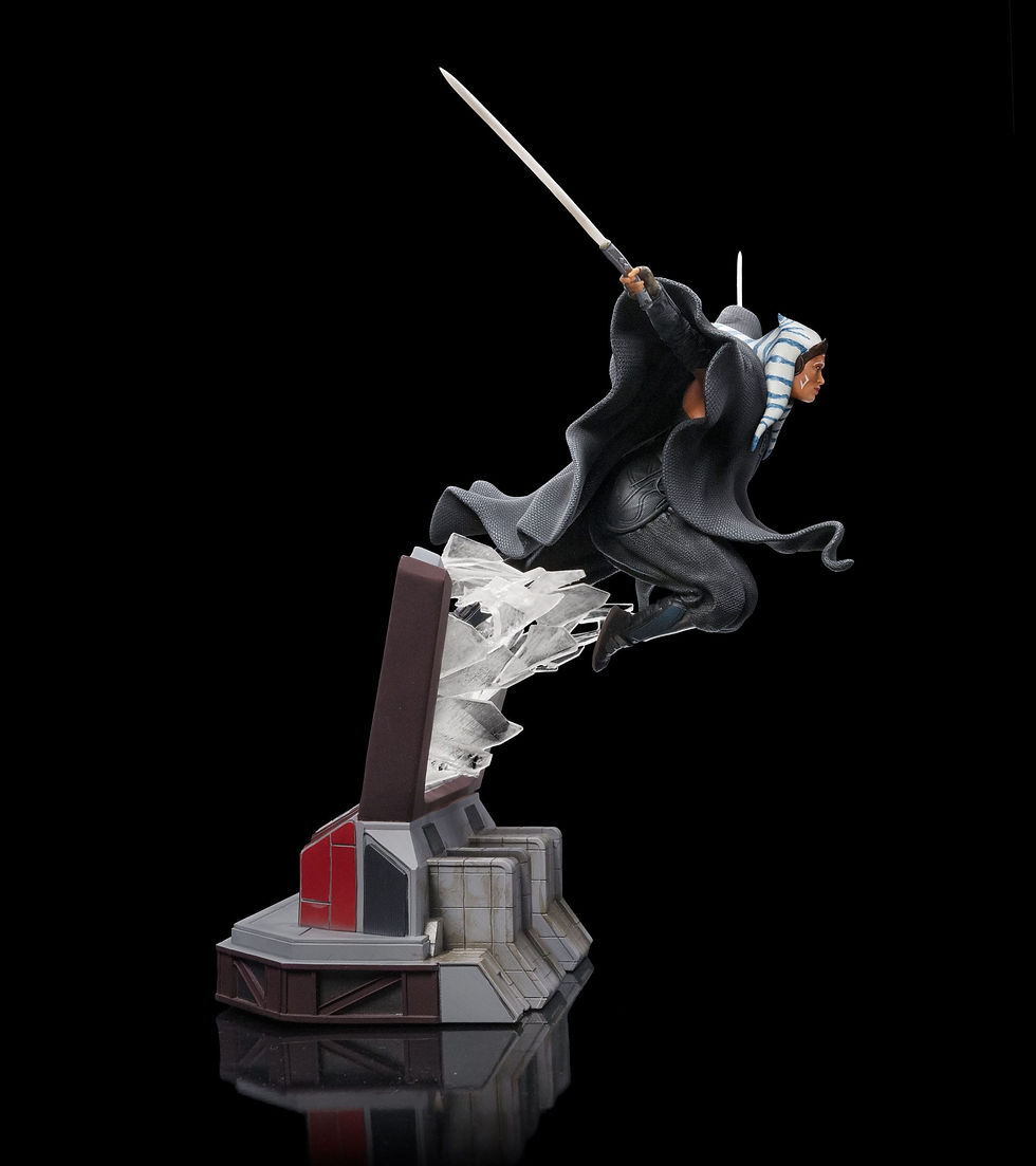 Miniatura: Star Wars Ahsoka Deluxe Art Scale Statue 1/10 Ahsoka Tano 29 cm