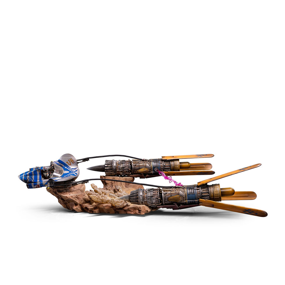 Miniatura: Star Wars Demi Art Scale Statue 1/20 Anakin´s Pod Racer 18 cm