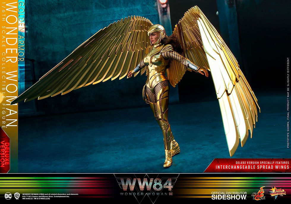 Thumbnail: Wonder Woman 1984  1/6 Golden Armor Wonder Woman (Deluxe) by Hot Toys