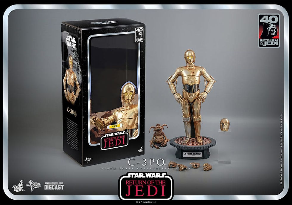 Thumbnail: Star Wars: Episode VI 40th Anniversary 1/6 C-3PO MMS701D56