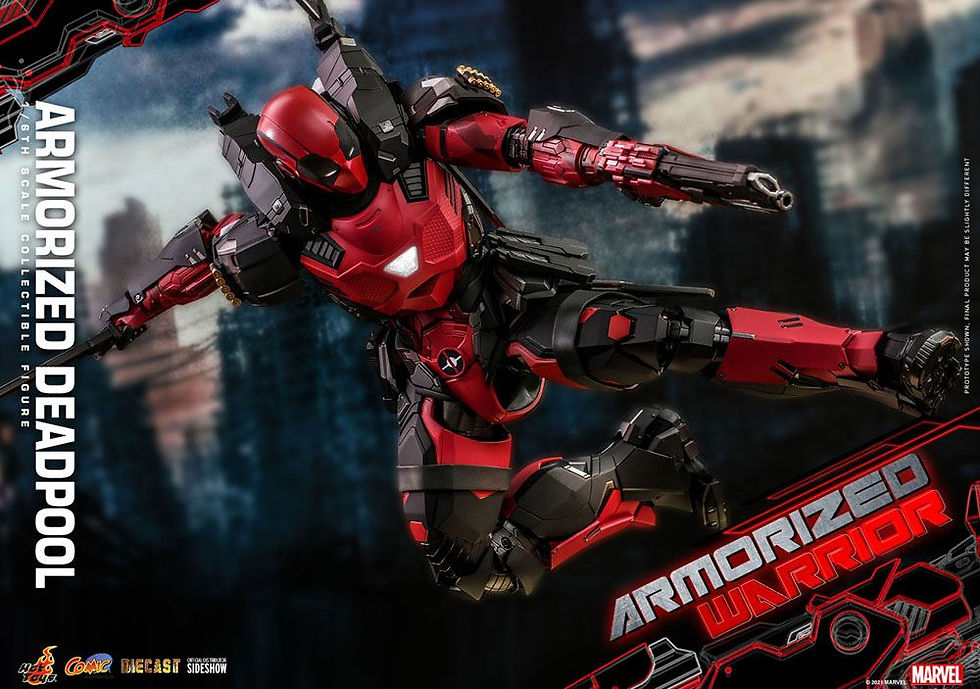 Thumbnail: Marvel Comic Masterpiece Action Figure 1/6 Armorized Deadpool 33 cm