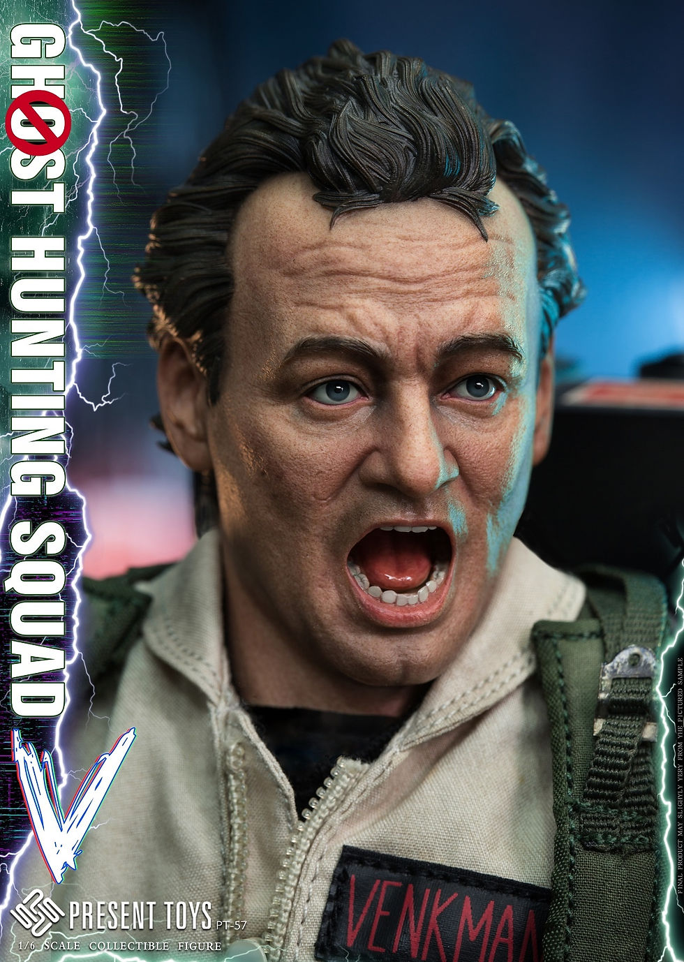 Thumbnail: Ghostbusters 1/6 ST Peter Venkman Agent PT-sp57