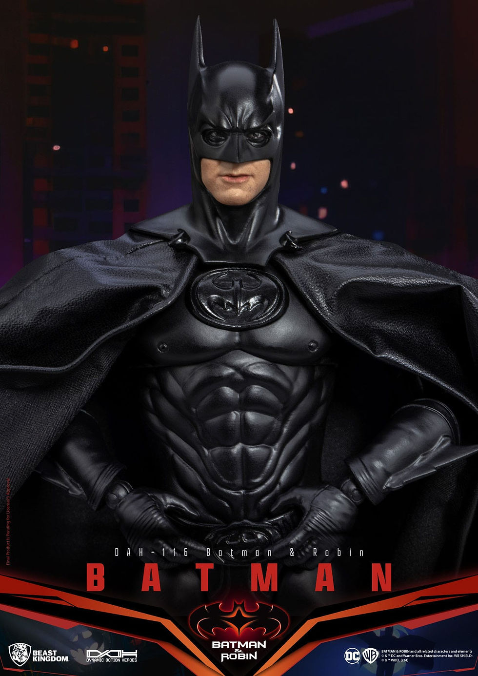 Miniatura: DC Comics Dynamic 8ction Heroes Action Figure 1/9 Batman (Batman & Robin) 21 cm