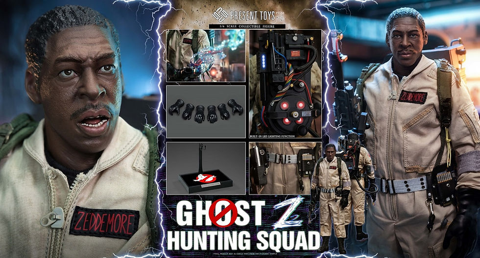 Thumbnail: Ghostbusters 1/6 4 pack Peter,Ray,Egon e Winston