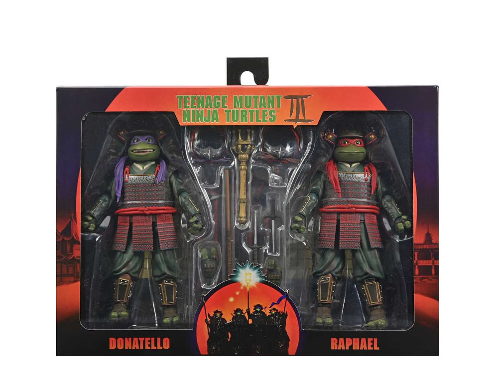 Miniatura: TMNT 3 Donatello & Raffaello Double pack
