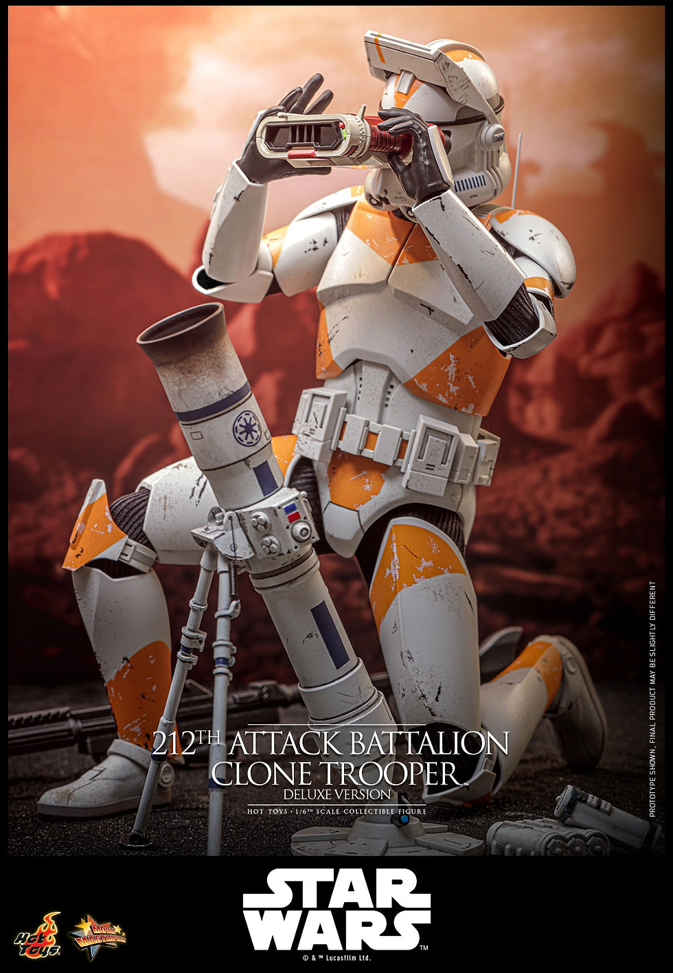 Miniatura: Star Wars: Revenge of the Sith 1/6 212° Attack Battalion Clone Trooper DX MMS852