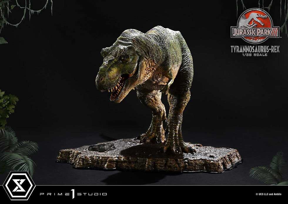 Thumbnail: Jurassic Park III Prime Collectibles Statue 1/38 T-Rex 17 cm