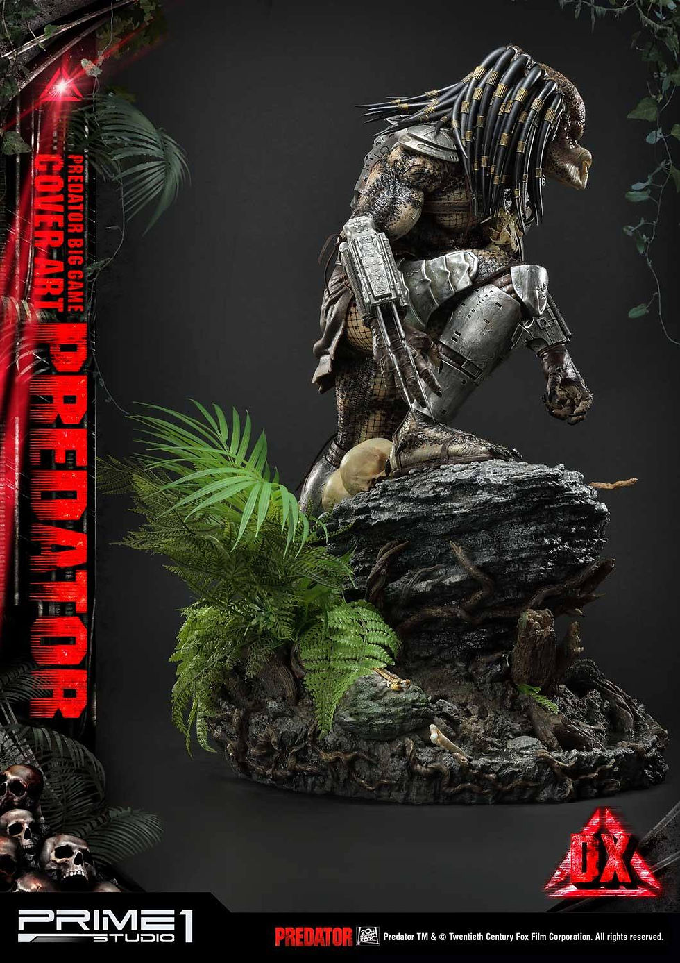 Miniatura: Predator Statue Big Game Cover Art Predator Deluxe Version